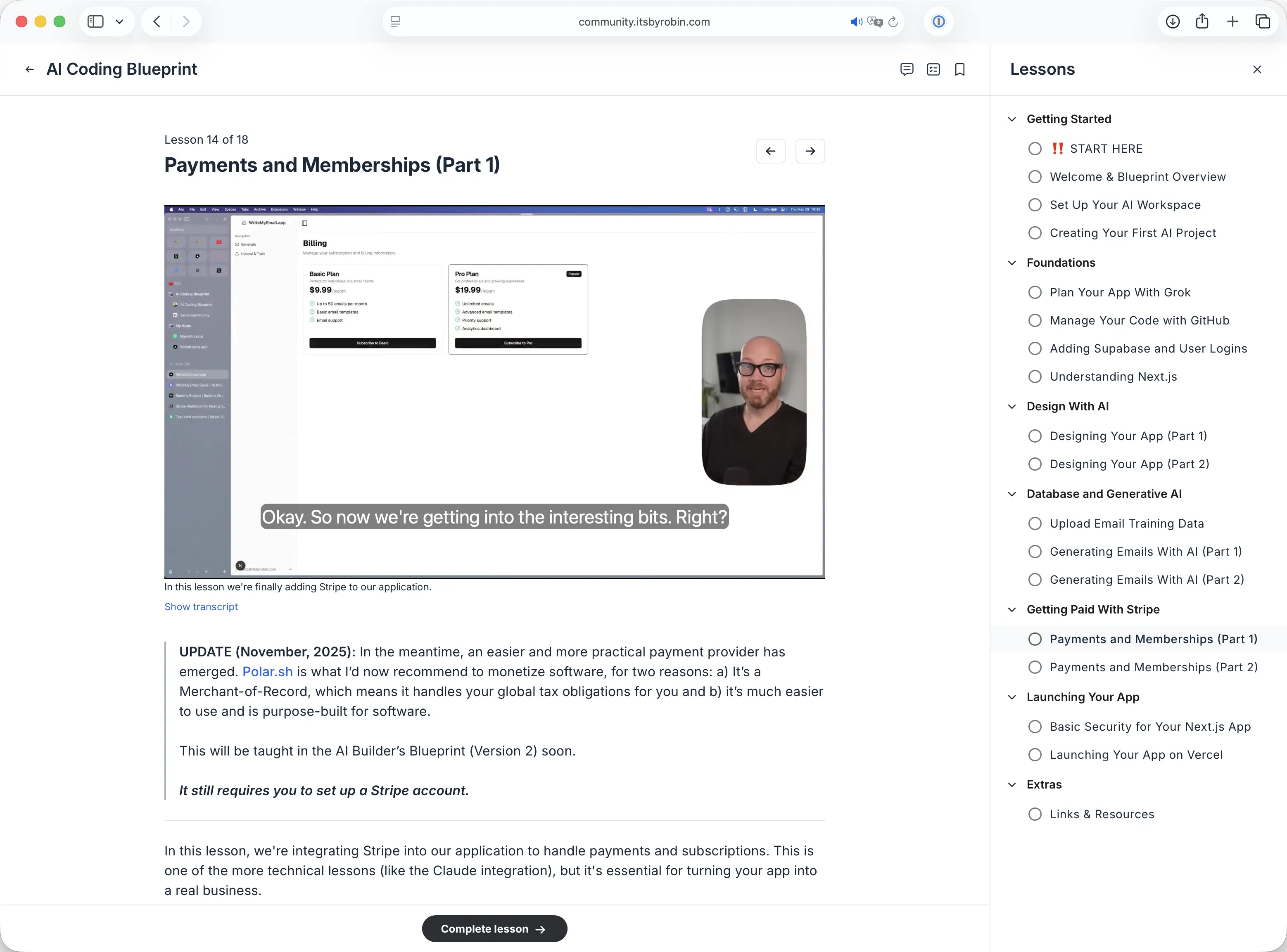 Inside the AI Builder's Blueprint program