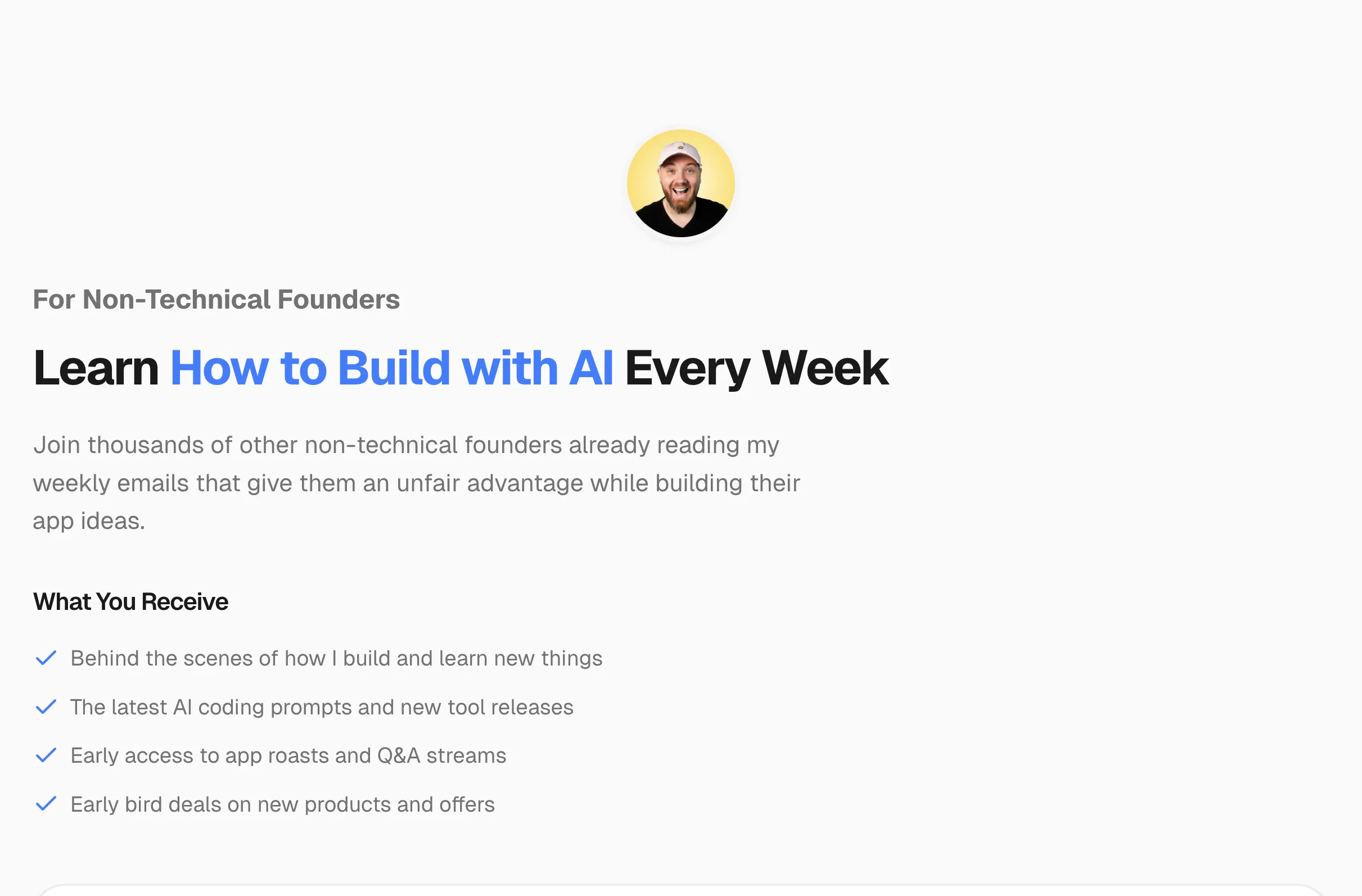 Builders Lab Newsletter